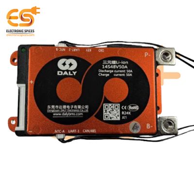 Smart NMC BMS Li-ion 14S 48V 50A Common port with Balance